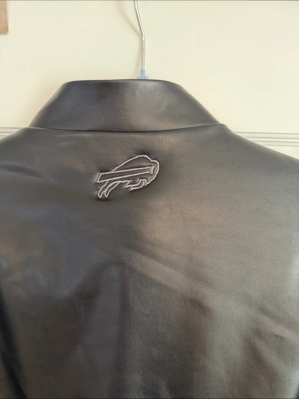 ALO Yoga Black Bomber Jacket - Buffalo Bills